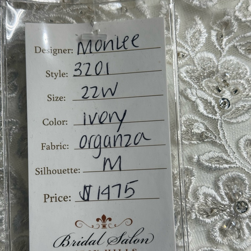 JULIETTA PLUS SIZE BRIDAL BY MORILEE 3201 - Picture 4 of 4